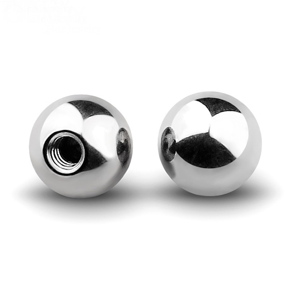 Body Jewelry Labret - 10 adet 16G 14G 3mm 4mm