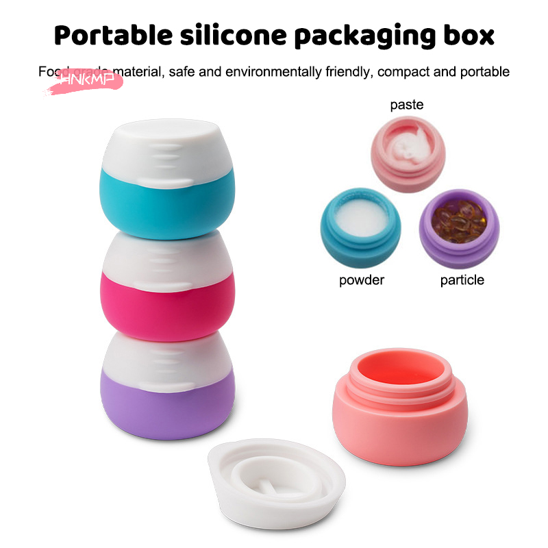 Body Jewelry Jewelry Box - 1 adet 20ml taşınabilir silikon seyahat