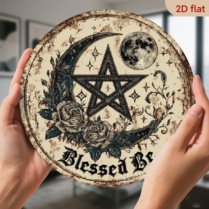 Star Flat Back - 2D düz parça - Ay, beş