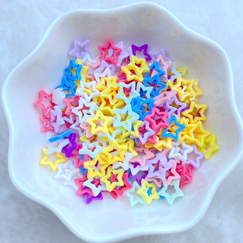 100 Adet Yeni Sevimli Mini 8mm - Star Flat Back incelemesi ve fiyatı
