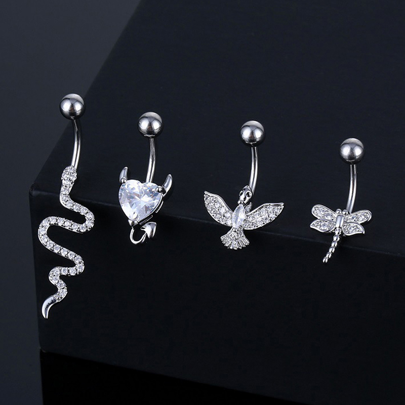 Kristal göbek göbek piercingi  - Body Jewelry Belly Button Rings incelemesi ve fiyatı