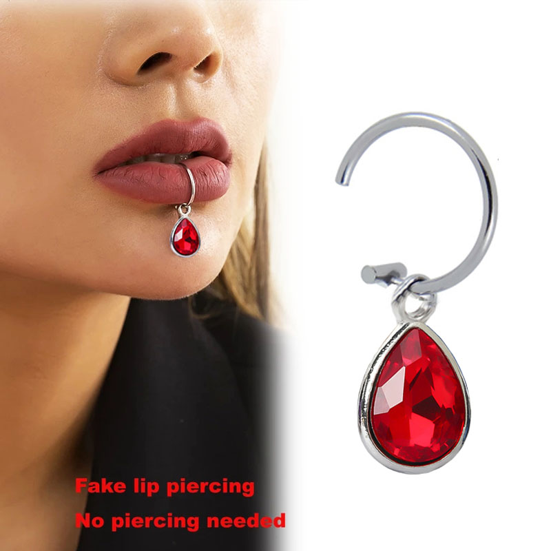 1 adet sahte Piercing dudak kl - Body Jewelry Labret incelemesi ve fiyatı