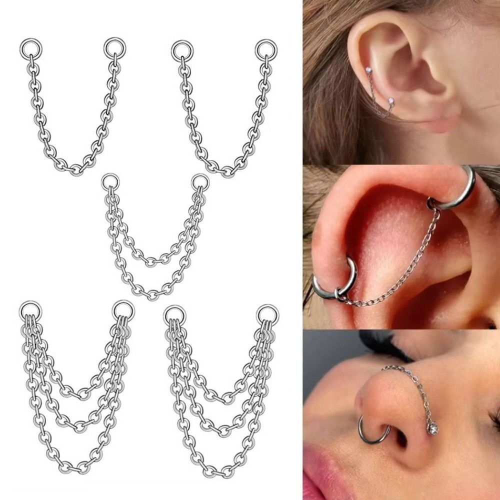 Moda Titanyum Burun Zinciri Çi - Body Jewelry Labret incelemesi ve fiyatı