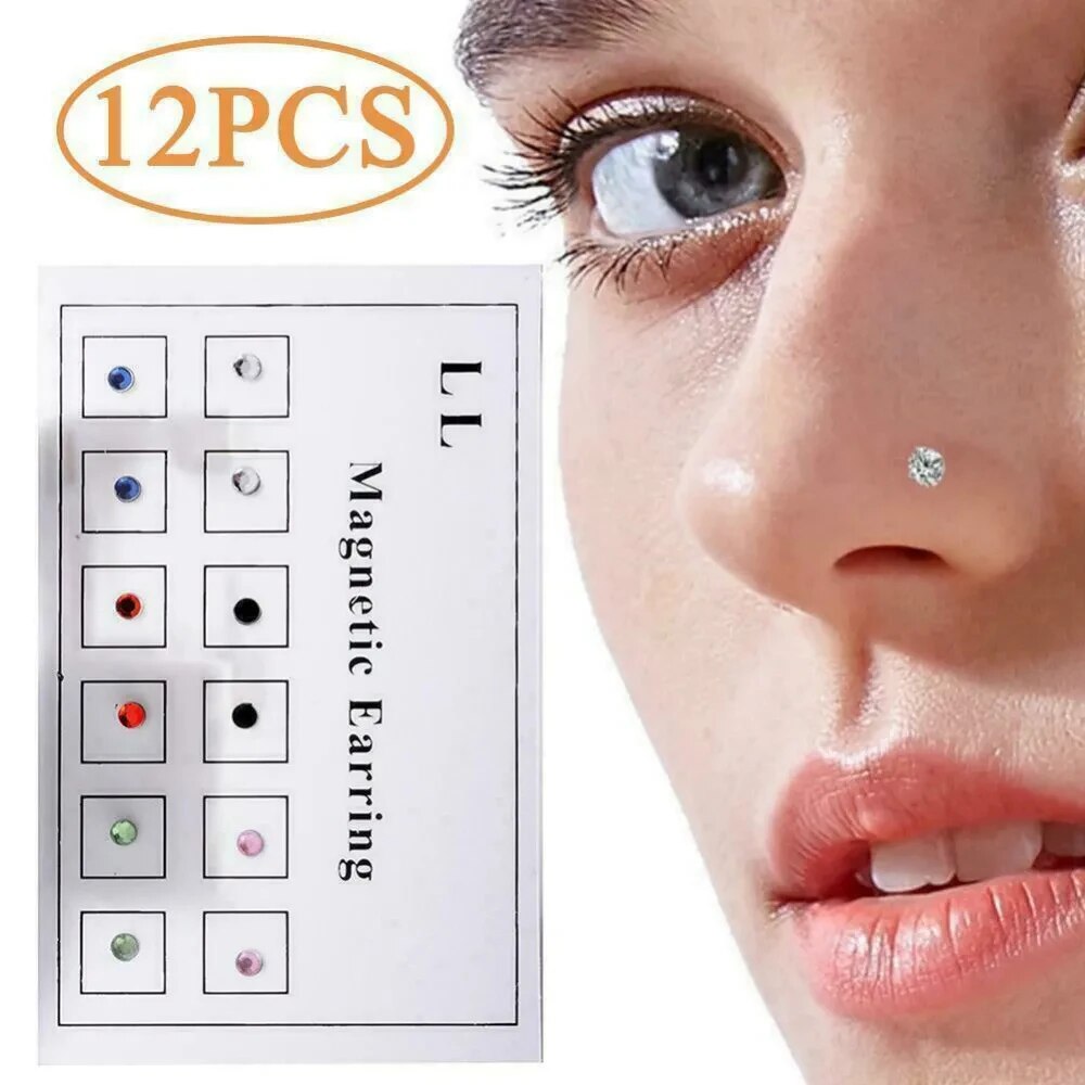 12 adet/kart sahte dolandırıcı - Body Jewelry Labret incelemesi ve fiyatı