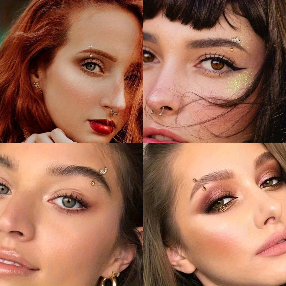Florideco 1 adet paslanmaz çel - Eyebrow Curved Barbell incelemesi ve fiyatı