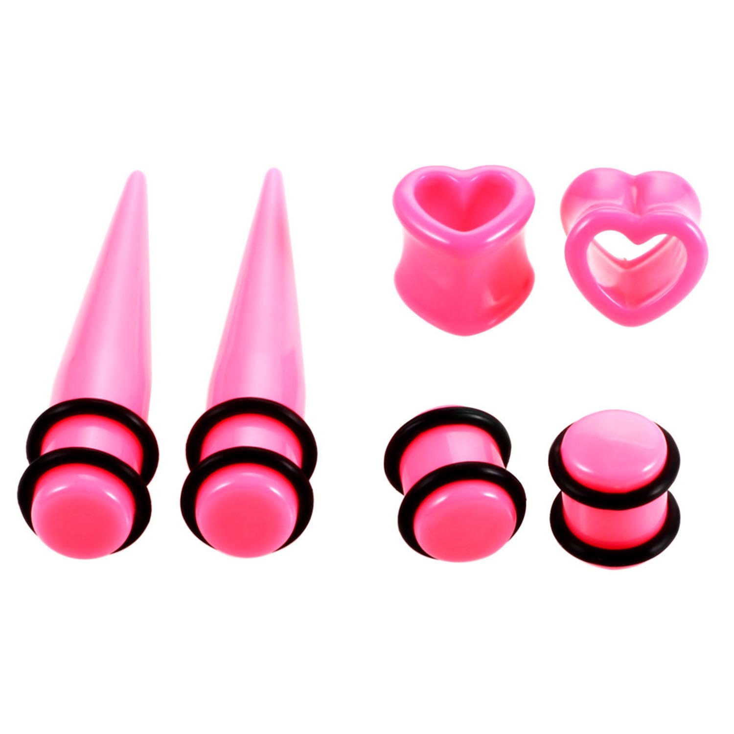 36 adet-54 adet 14G-00G Akrili - Body Jewelry Ear Gauges incelemesi ve fiyatı