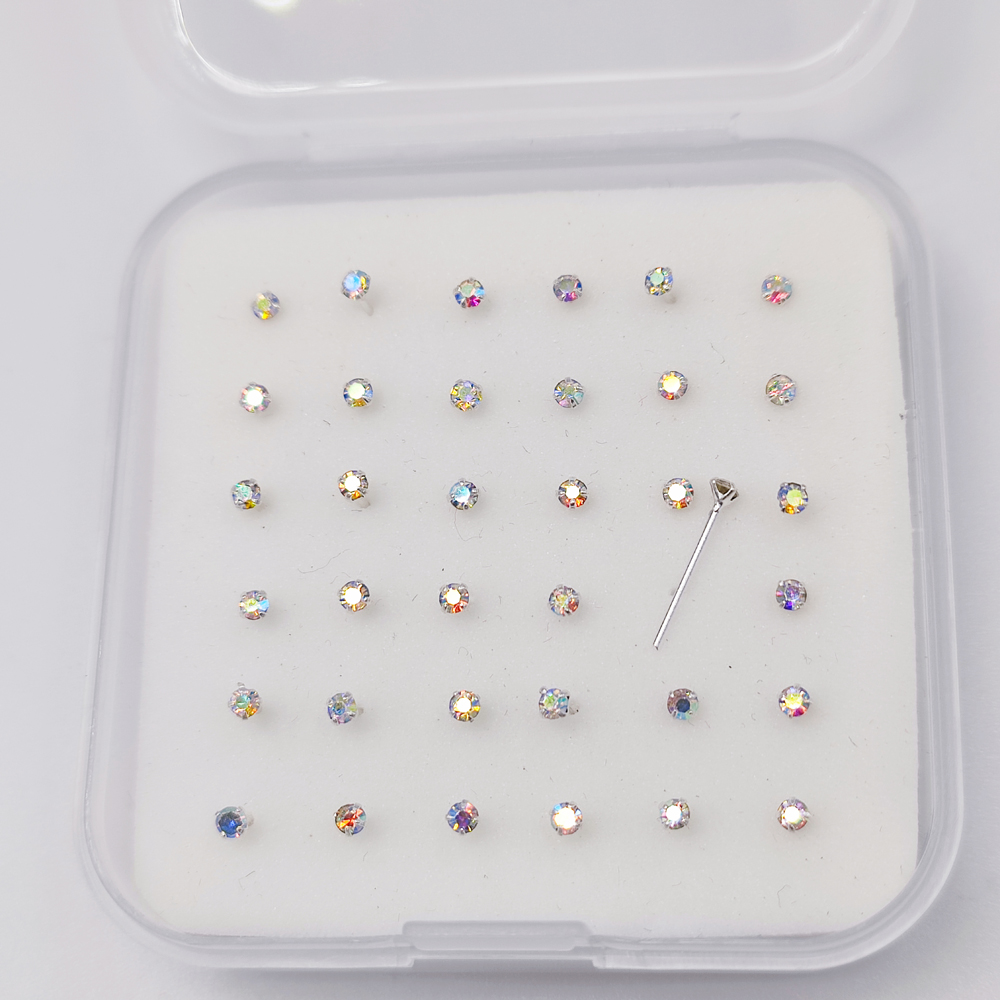 925 Ayar gümüş burun damızlık  - Body Jewelry Jewelry Box incelemesi ve fiyatı