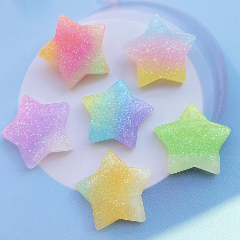 10 adet Kawaii sevimli karışık - Star Flat Back incelemesi ve fiyatı