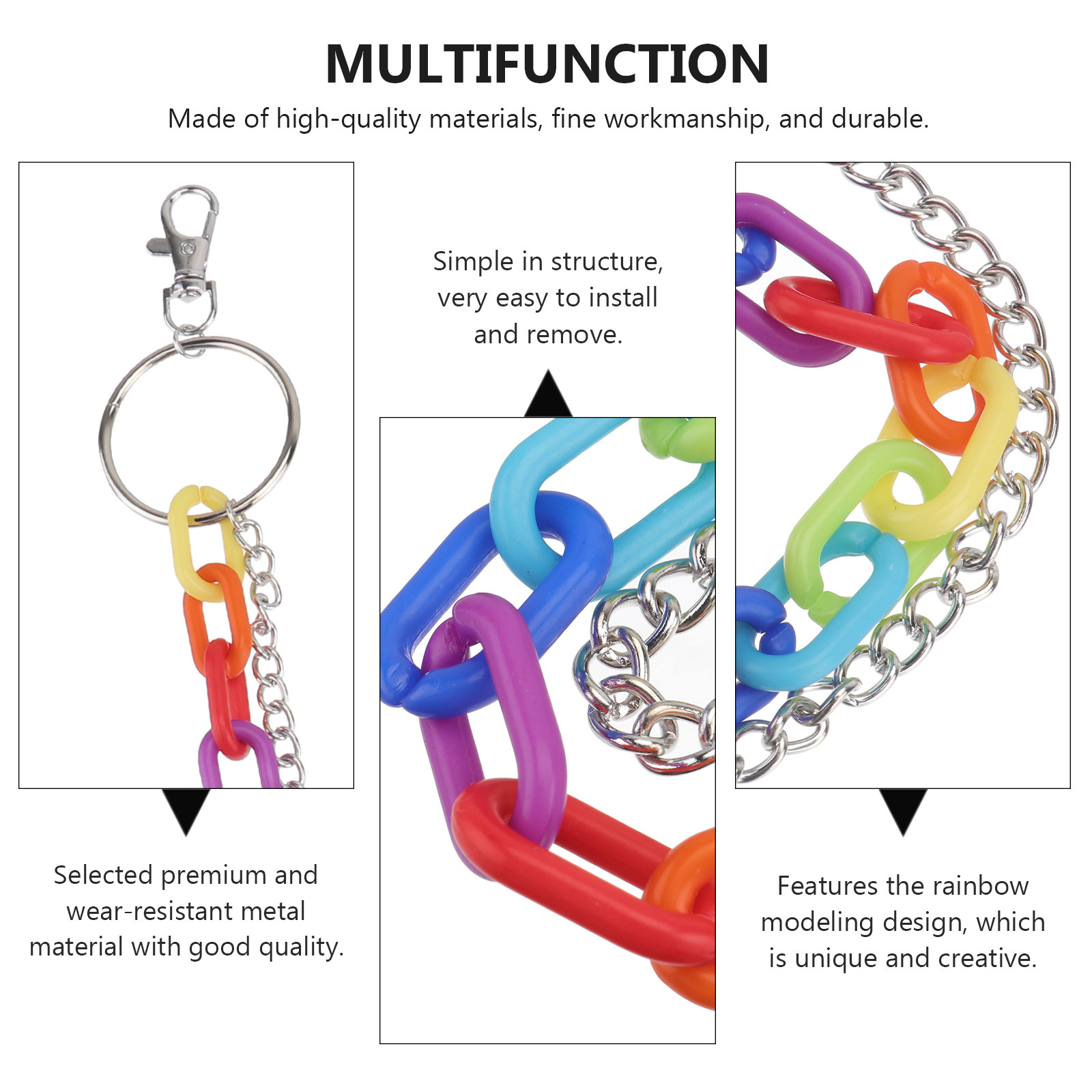 1 Adet Gökkuşağı Rengi Bel Zin - Body Jewelry Ideas incelemesi ve fiyatı