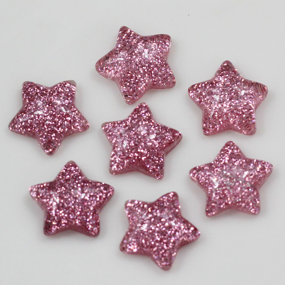 Toptan 15mm sevimli Glitter yı - Star Flat Back incelemesi ve fiyatı