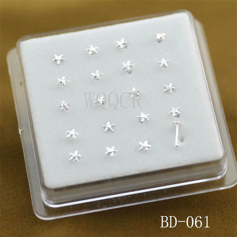 20 adet/kutu Buzlu Yüzeyli Yıl - Body Jewelry Jewelry Box incelemesi ve fiyatı