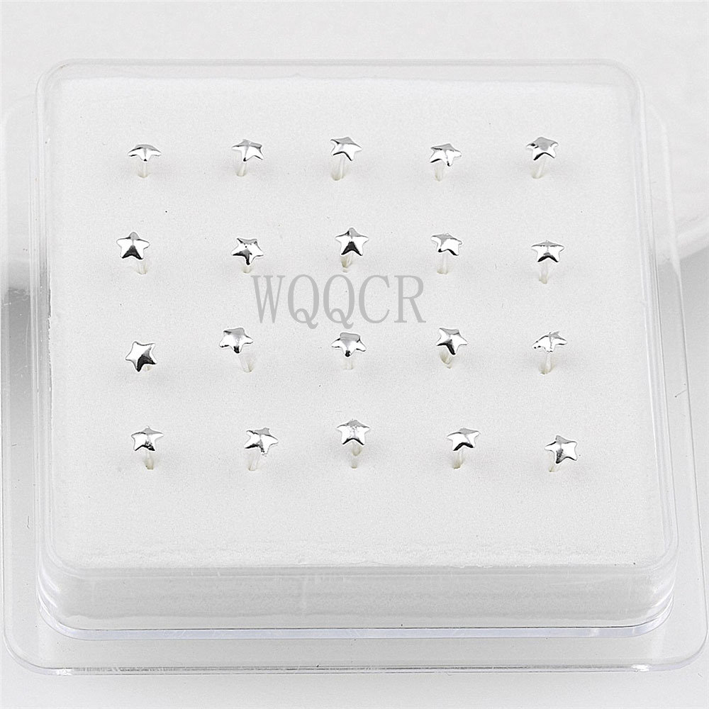 20 adet/kutu Buzlu Yüzeyli Yıl - Body Jewelry Jewelry Box incelemesi ve fiyatı