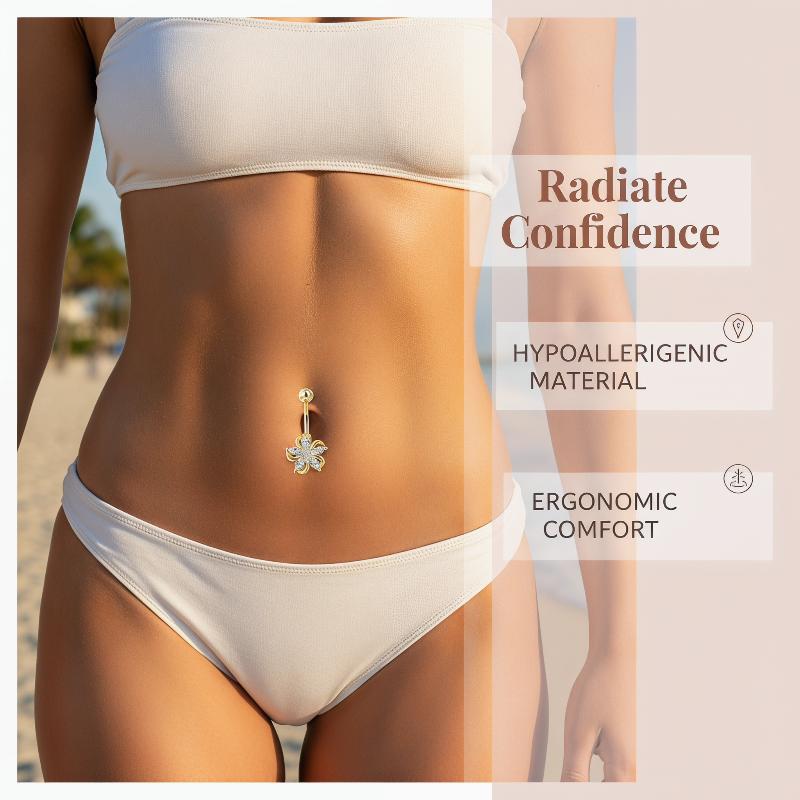 Köpüklü Dangle Paslanmaz Çelik - Body Jewelry Belly Button Rings incelemesi ve fiyatı