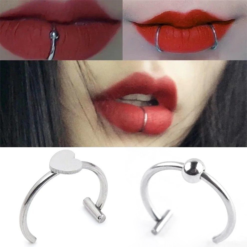1 Adet Paslanmaz Çelik Sahte B - Body Jewelry Labret incelemesi ve fiyatı