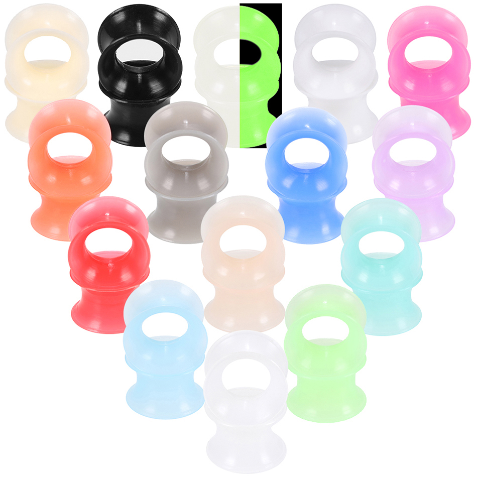 30 adet/grup Silikon Esnek Kul - Body Jewelry Ear Gauges incelemesi ve fiyatı