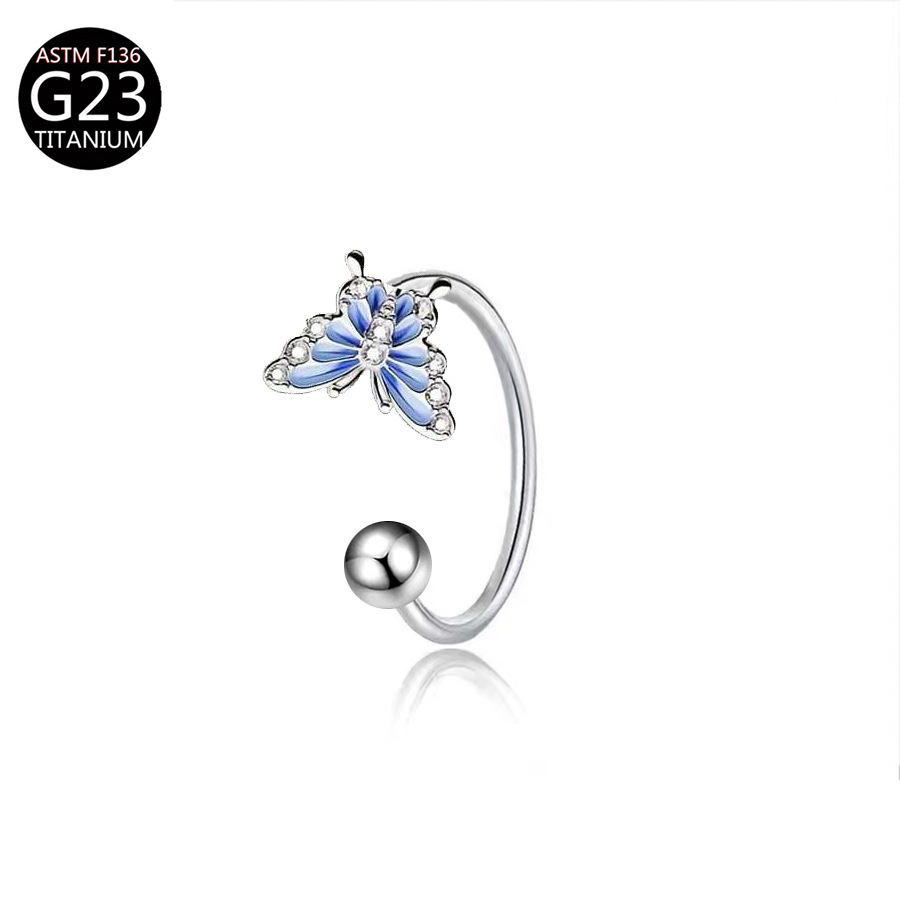 ASTM F136 Titanyum Kelebek Dud - Body Jewelry Labret incelemesi ve fiyatı