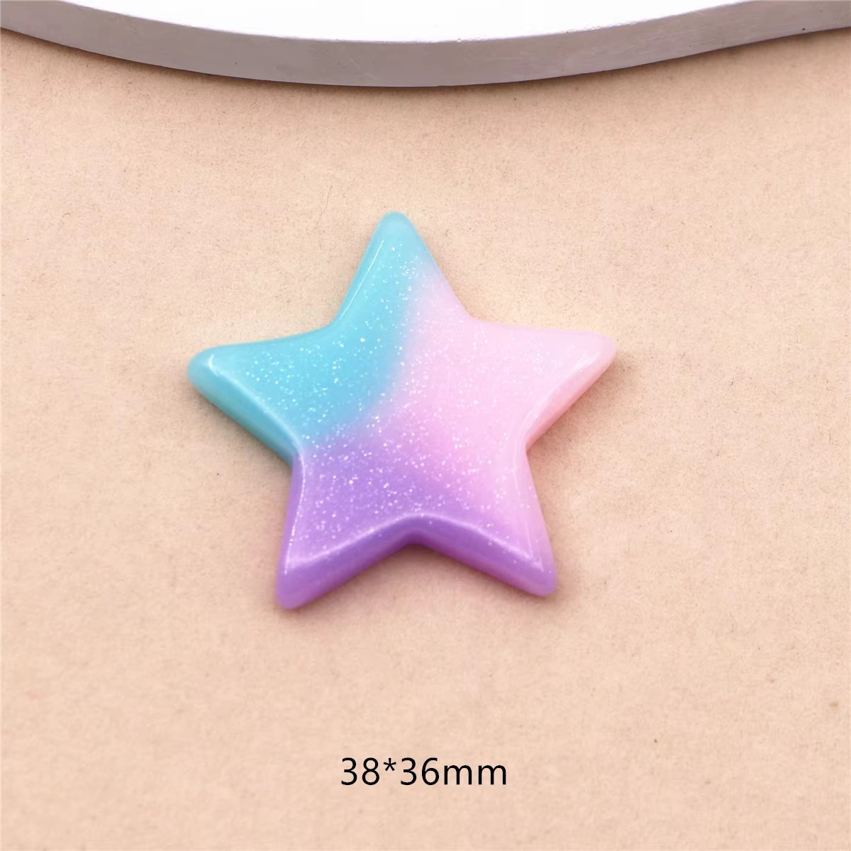 10 adet Sevimli Reçine Glitter - Star Flat Back incelemesi ve fiyatı