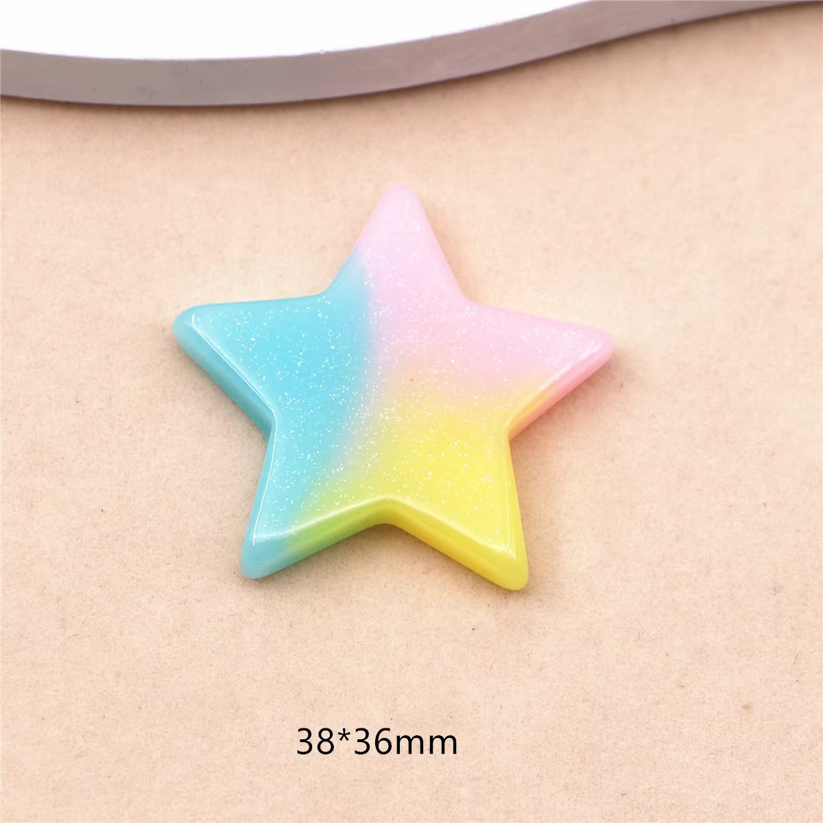 10 adet Sevimli Reçine Glitter - Star Flat Back incelemesi ve fiyatı