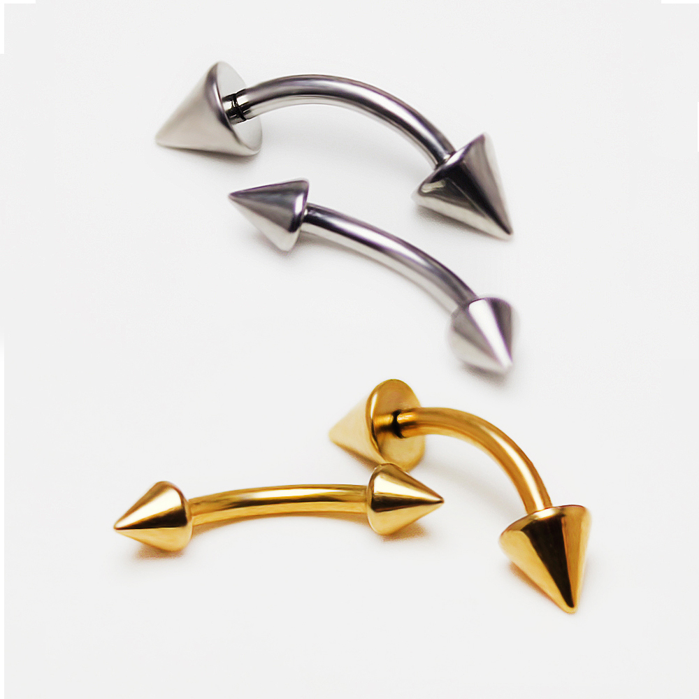 F136 Titanyum Piercing 3-5mm O - Eyebrow Curved Barbell incelemesi ve fiyatı