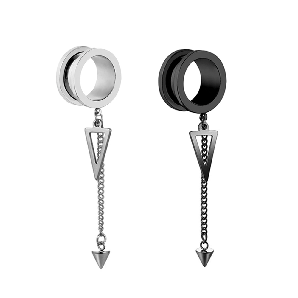 1 çift Paslanmaz Çelik Kulak T - Body Jewelry Ear Gauges incelemesi ve fiyatı