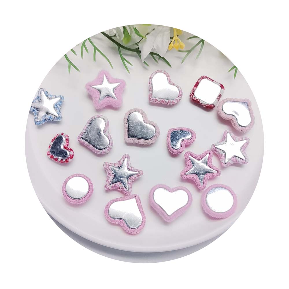 Karışık Kumaş Cabochon Düz ark - Star Flat Back incelemesi ve fiyatı